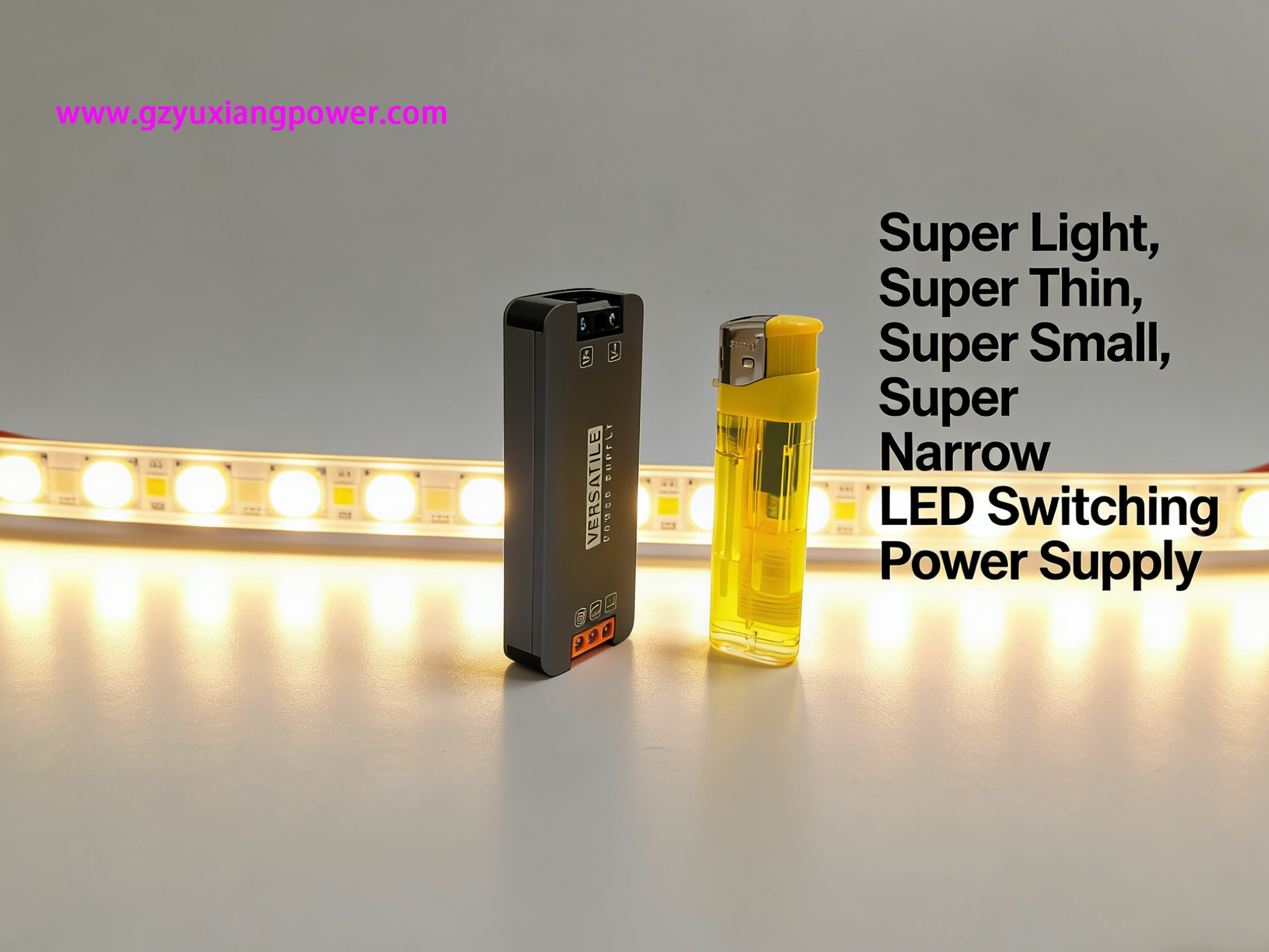 Super Thin, Super Small Τροφοδοτικό led 24V