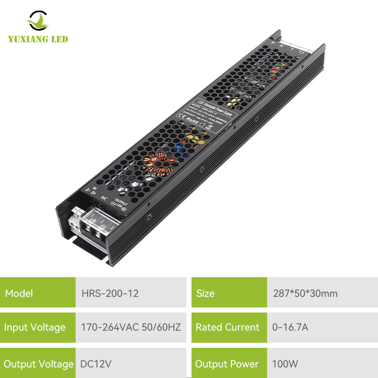 Τροφοδοτικό LED με δυνατότητα ρύθμισης 12V 200W TRIAC 0-10V