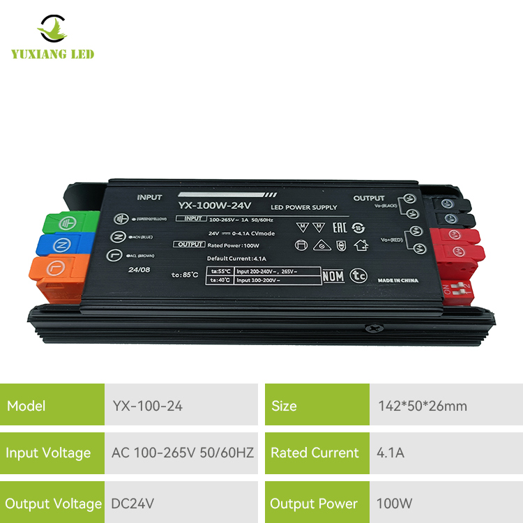 Τροφοδοτικό LED 24v 100w Led Linear Lighting