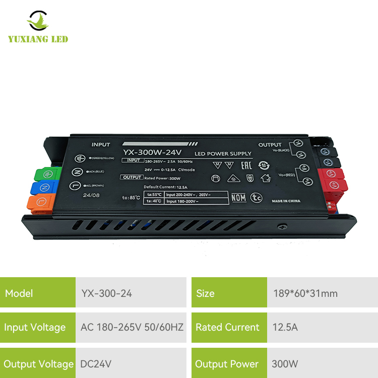 Τροφοδοτικό LED 24v 300w Led Linear Lighting